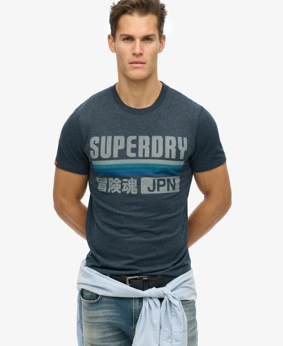 Japan Stripe Relaxed T-Shirt