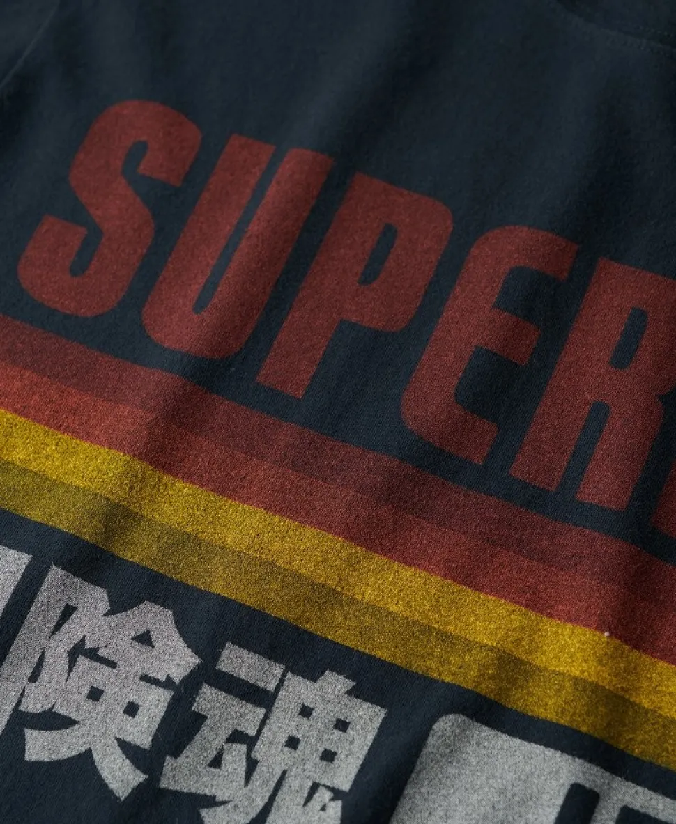 Japan Stripe Relaxed T-Shirt