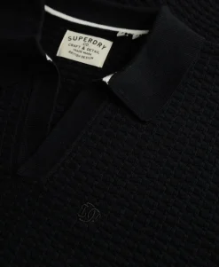Johnny Collar Knitted Polo Shirt