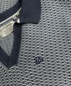 Johnny Collar Knitted Polo Shirt