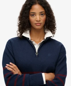 Knitted Half Zip Jumper