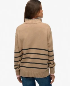 Knitted Half Zip Jumper