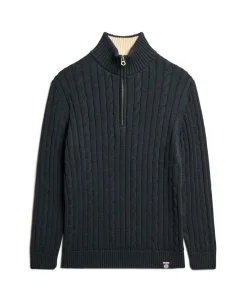 Knitted Rugby Henley Jumper