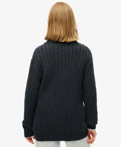 Knitted Rugby Henley Jumper