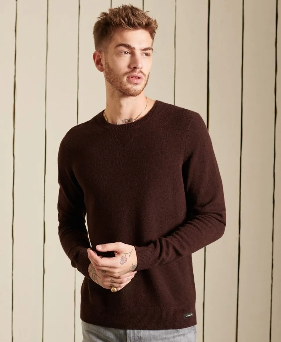 Lambswool Lightweight Crew Jumper