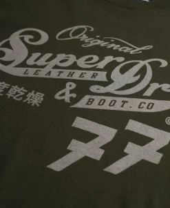 Leather & Boot Co Script T-Shirt