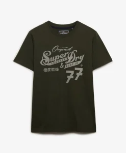 Leather & Boot Co Script T-Shirt