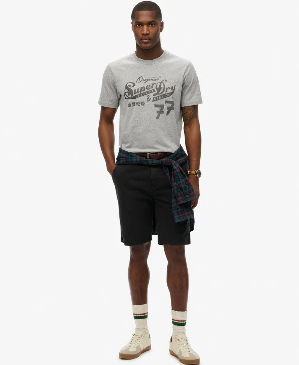 Leather & Boot Co Script T-Shirt