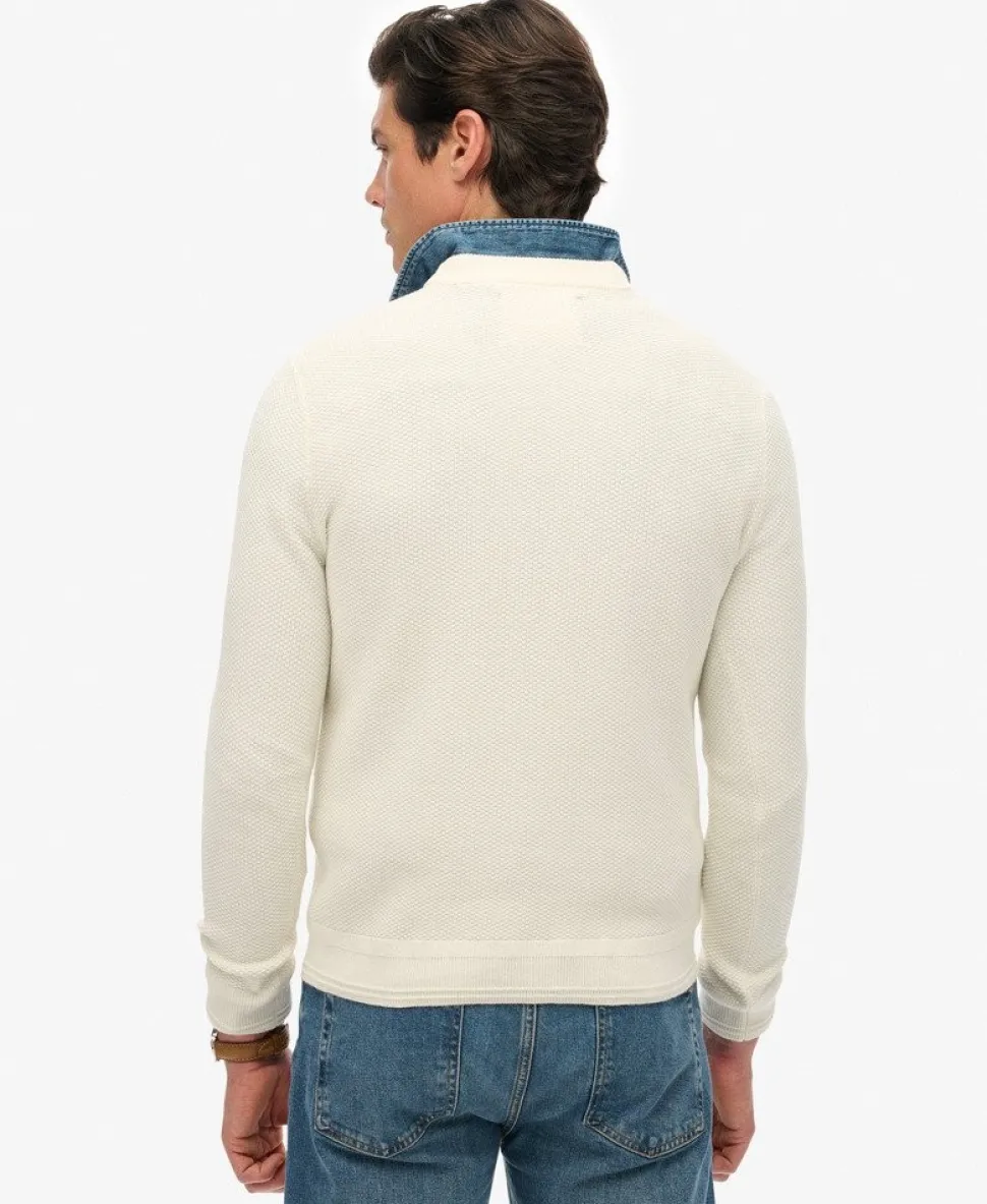 Light Weight Cotton Texture Jumper
