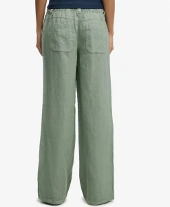 Linen Low Rise Pants