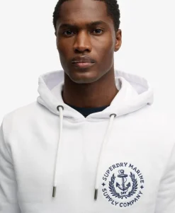 Lo-Fi Dockside Embroidered Hoodie