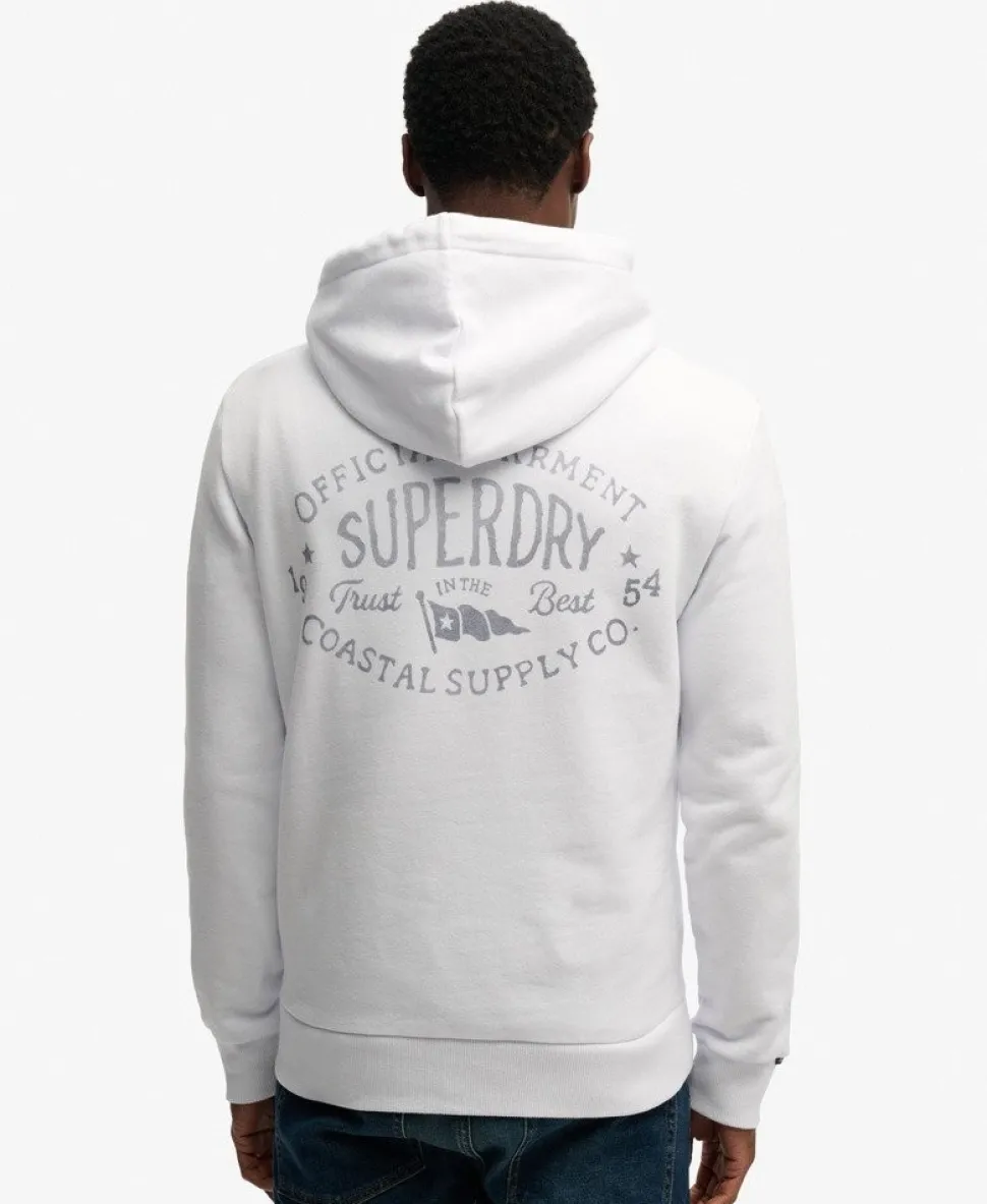 Lo-Fi Dockside Embroidered Hoodie