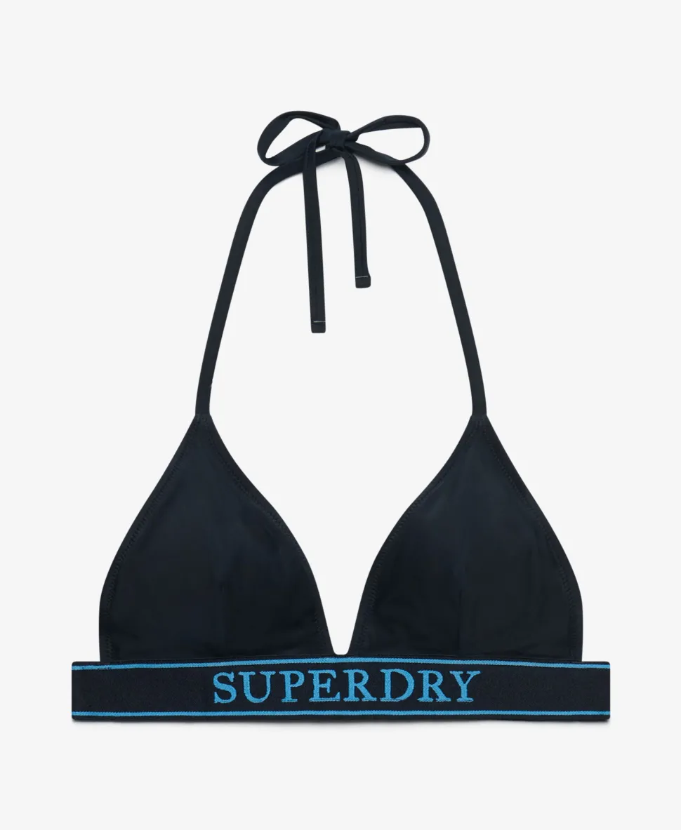 Logo Triangle Bikini Top
