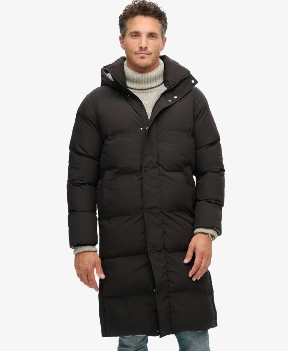 Longline Hooded Puffer Coat