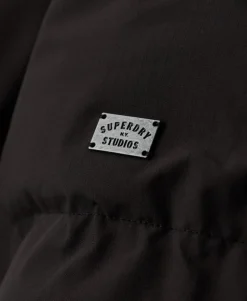 Longline Hooded Puffer Coat