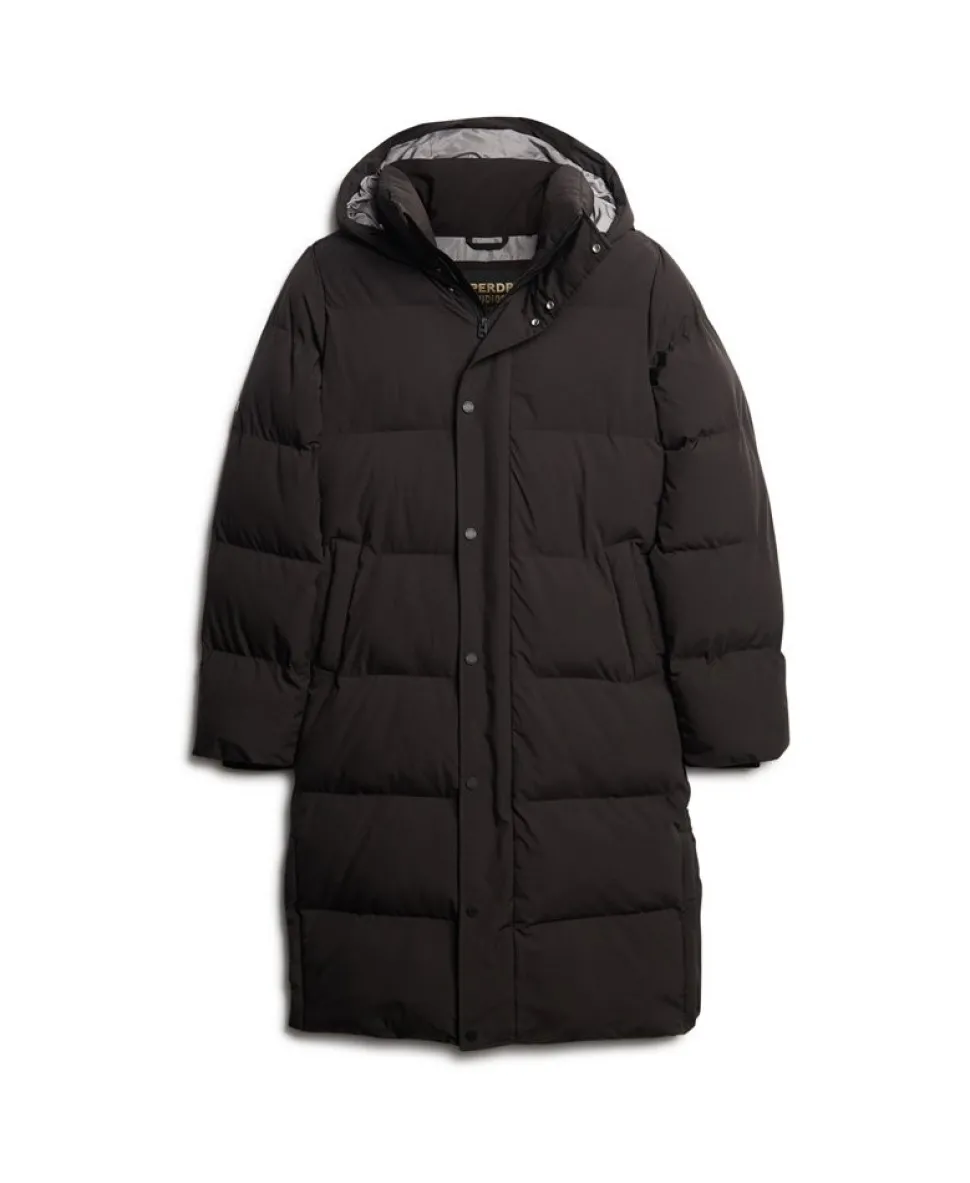 Longline Hooded Puffer Coat