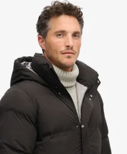 Longline Hooded Puffer Coat