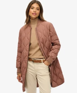 Longline Quilted Liner Jacket