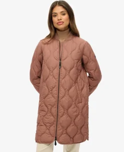 Longline Quilted Liner Jacket