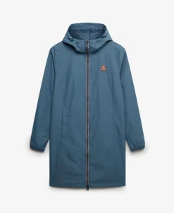 Longline Tri Coloured Windbreaker Jacket