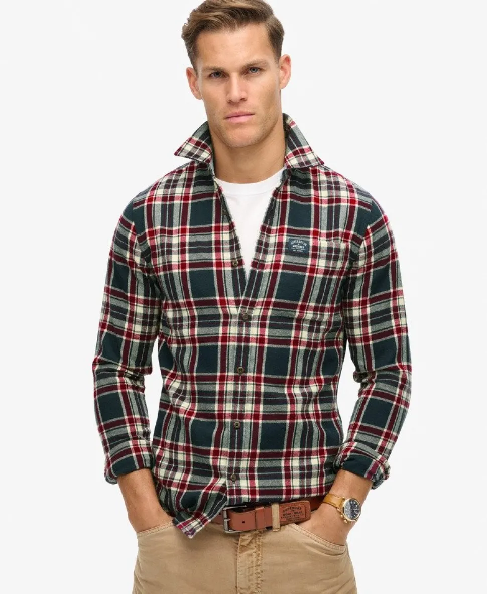 Long Sleeve Cotton Lumberjack Shirt