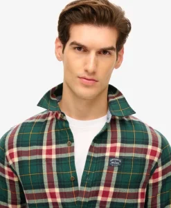Long Sleeve Cotton Lumberjack Shirt