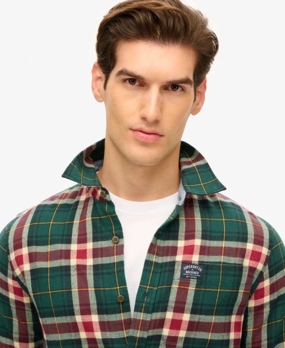 Long Sleeve Cotton Lumberjack Shirt