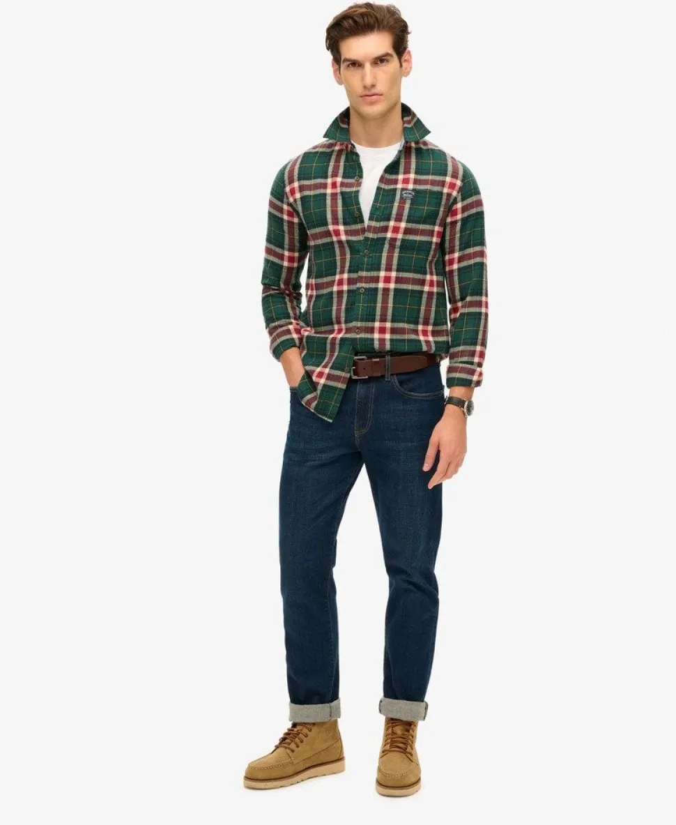 Long Sleeve Cotton Lumberjack Shirt
