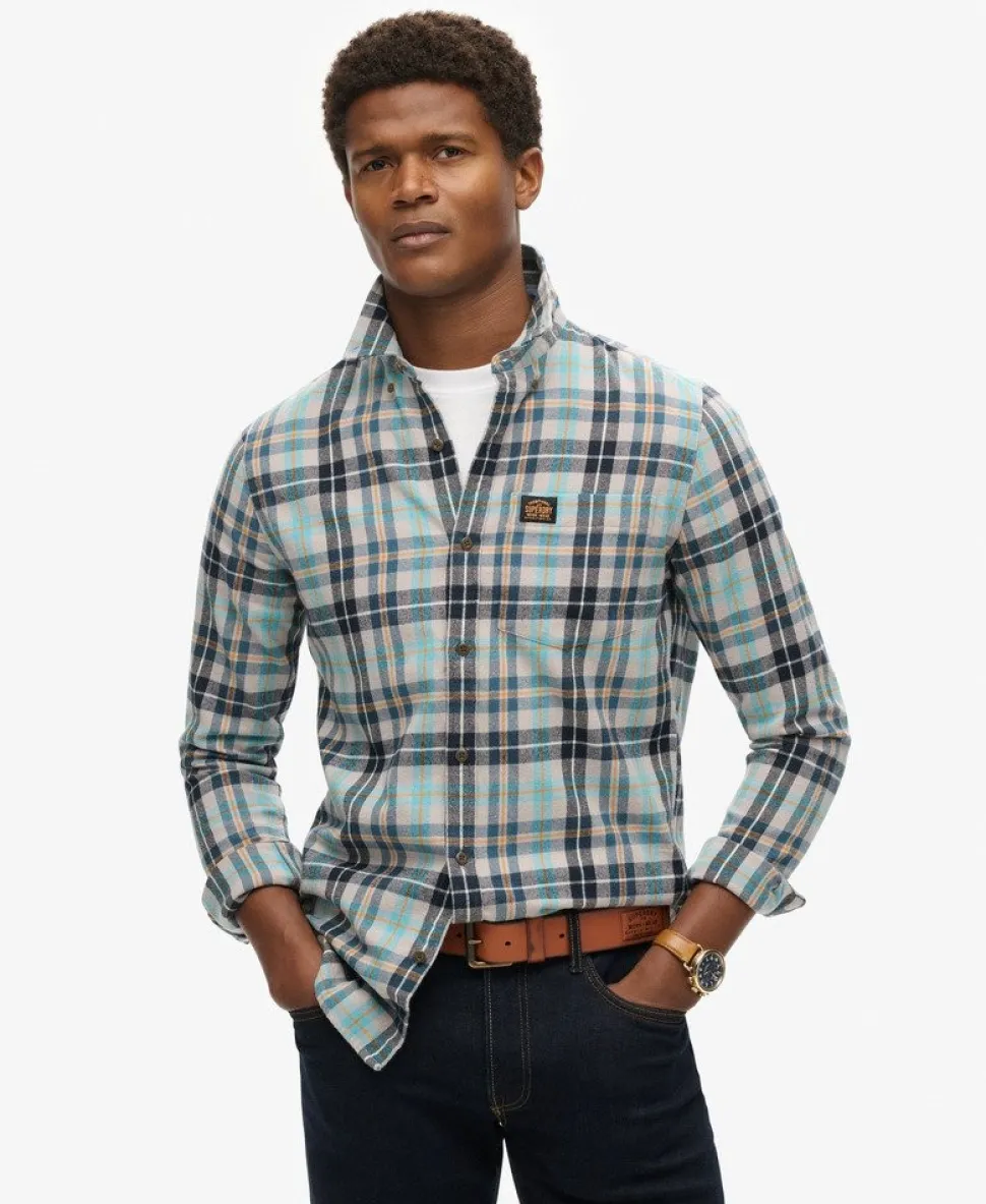 Long Sleeve Cotton Lumberjack Shirt