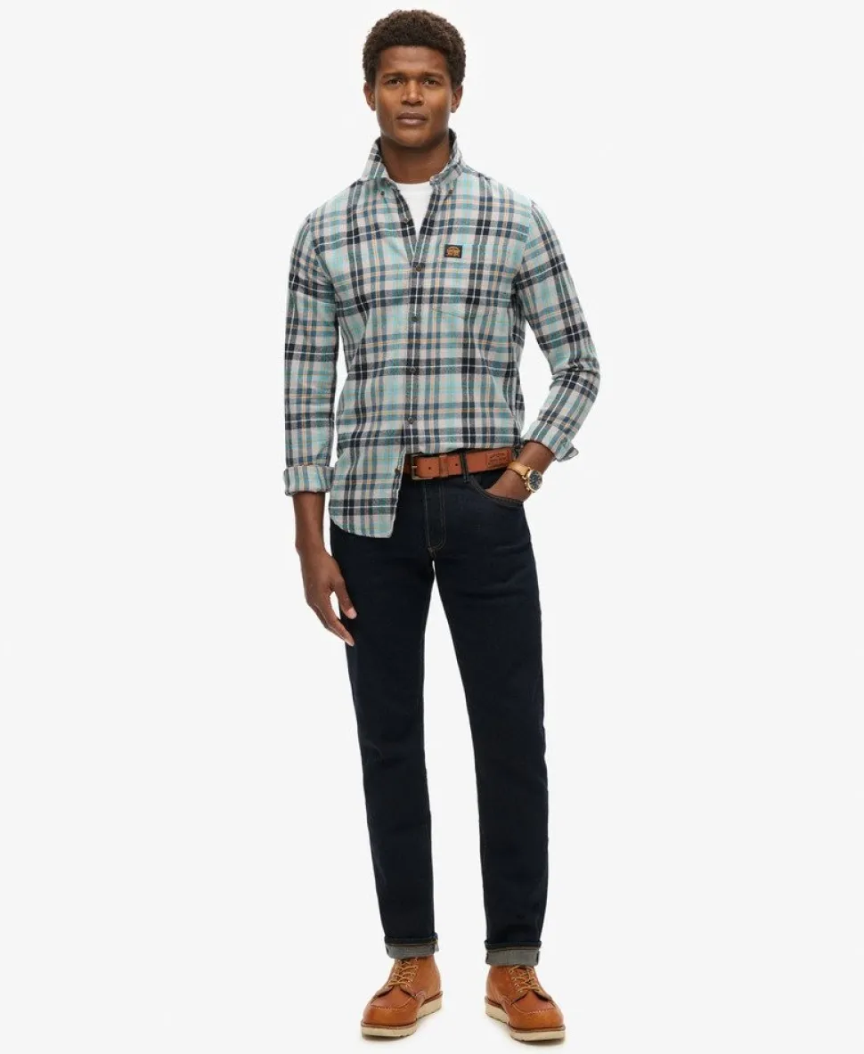 Long Sleeve Cotton Lumberjack Shirt