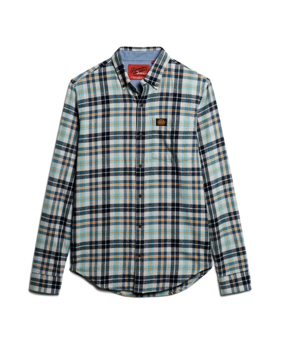 Long Sleeve Cotton Lumberjack Shirt