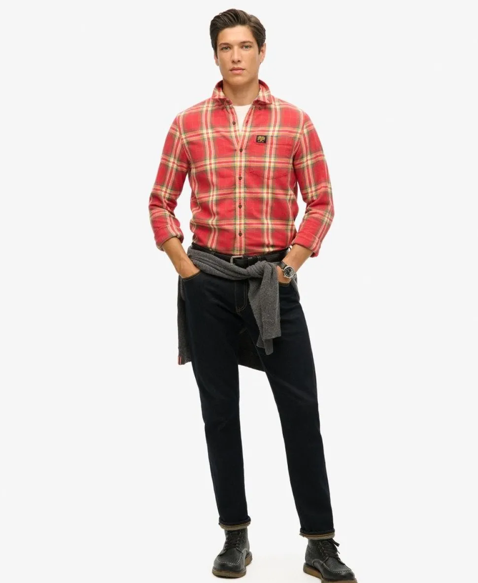 Long Sleeve Cotton Lumberjack Shirt