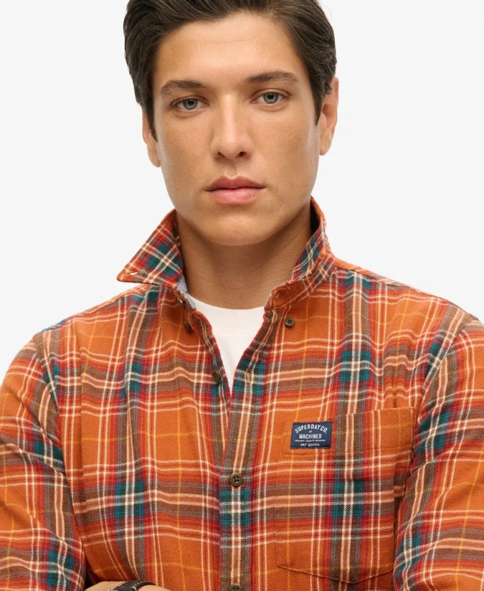 Long Sleeve Cotton Lumberjack Shirt