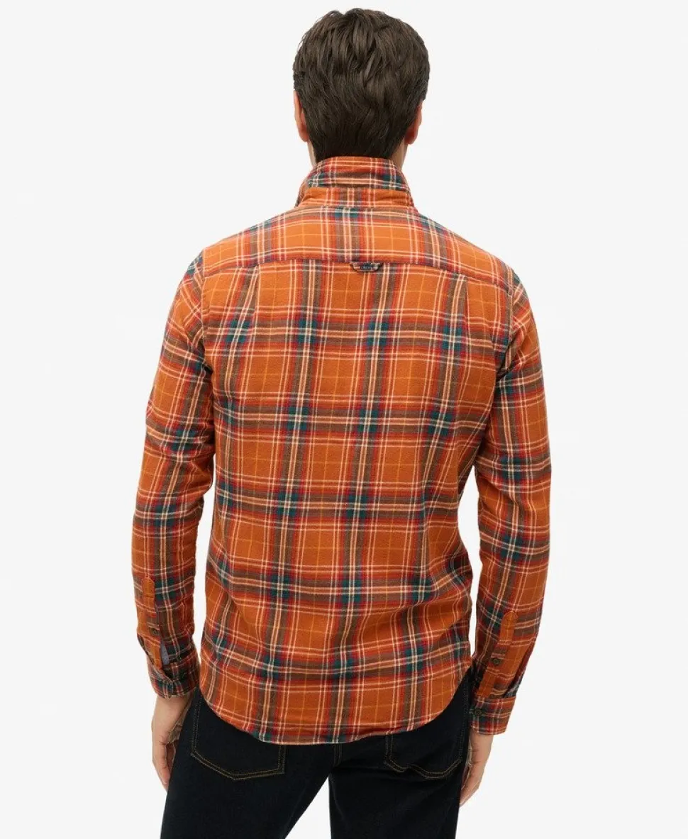 Long Sleeve Cotton Lumberjack Shirt