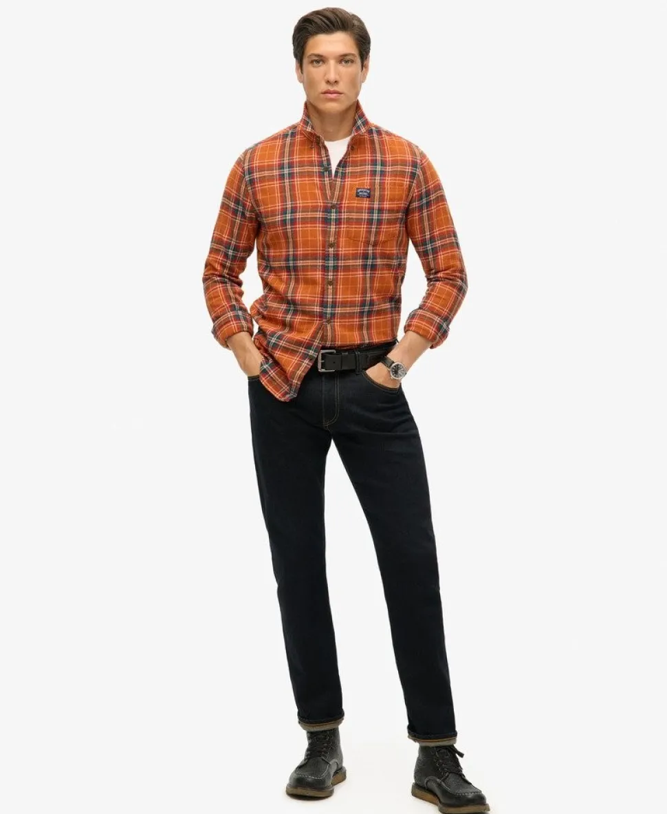 Long Sleeve Cotton Lumberjack Shirt