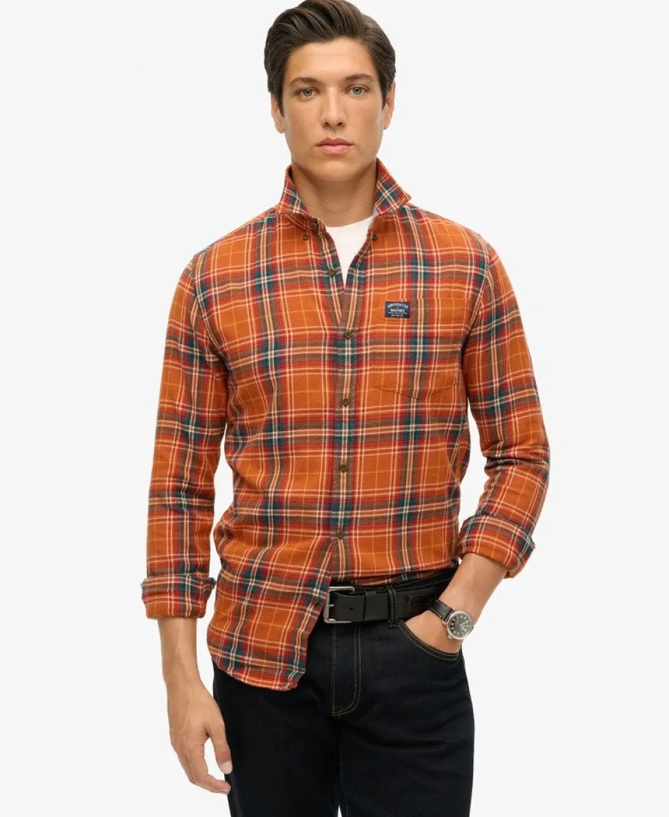 Long Sleeve Cotton Lumberjack Shirt