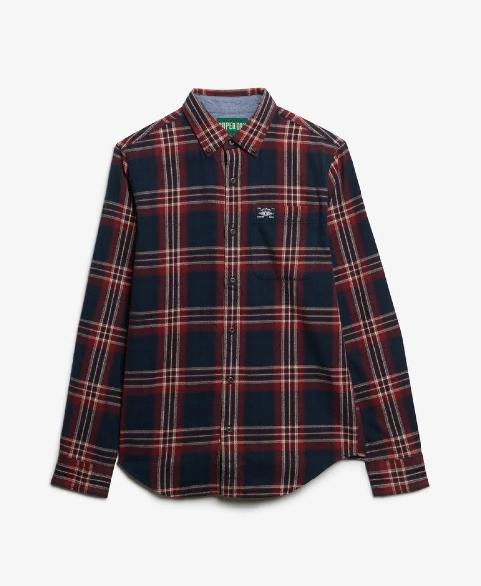 Long Sleeve Cotton Lumberjack Shirt