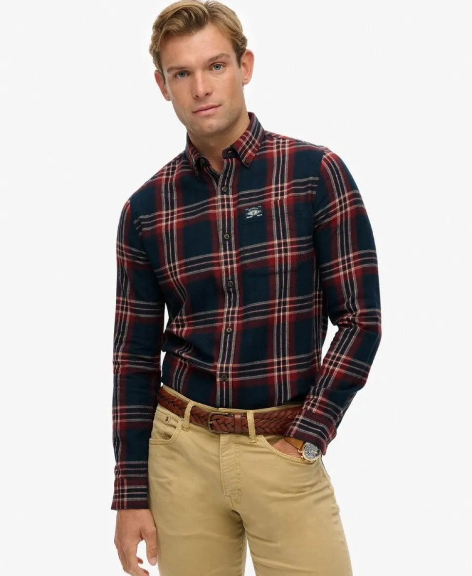 Long Sleeve Cotton Lumberjack Shirt
