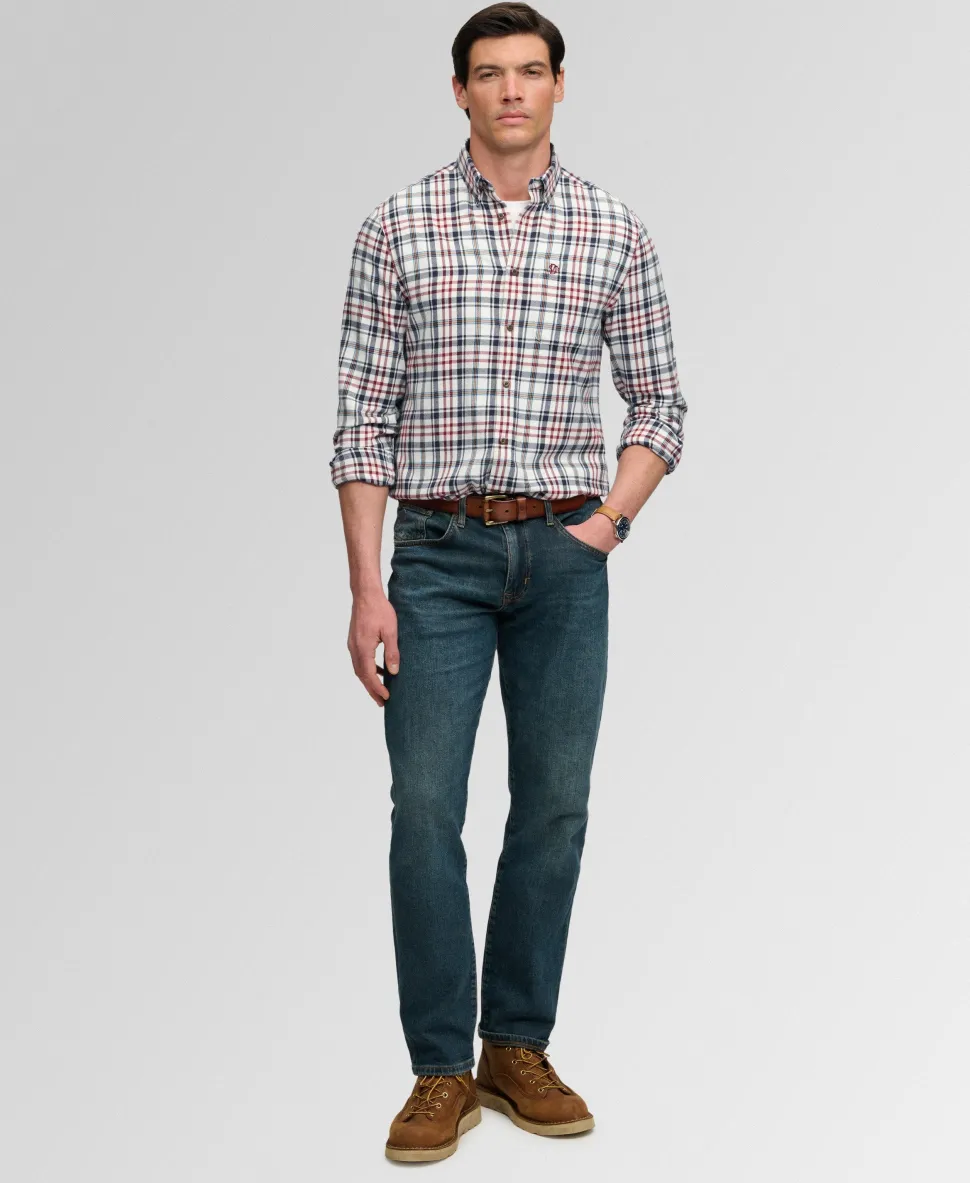 Long Sleeve Cotton Lumberjack Shirt