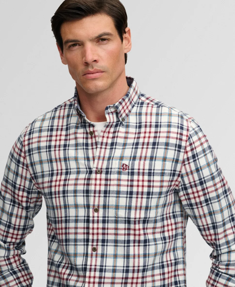 Long Sleeve Cotton Lumberjack Shirt