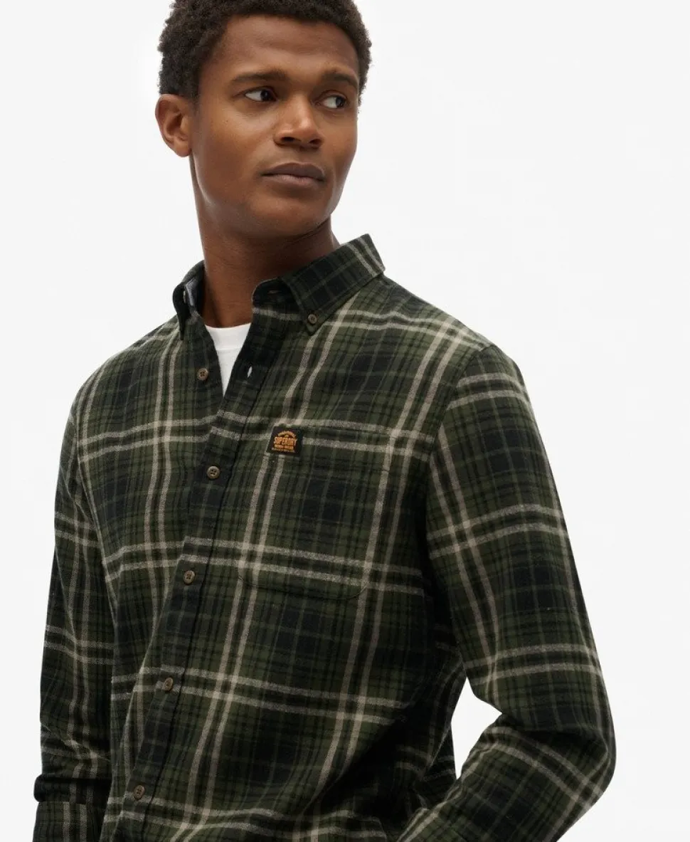 Long Sleeve Cotton Lumberjack Shirt