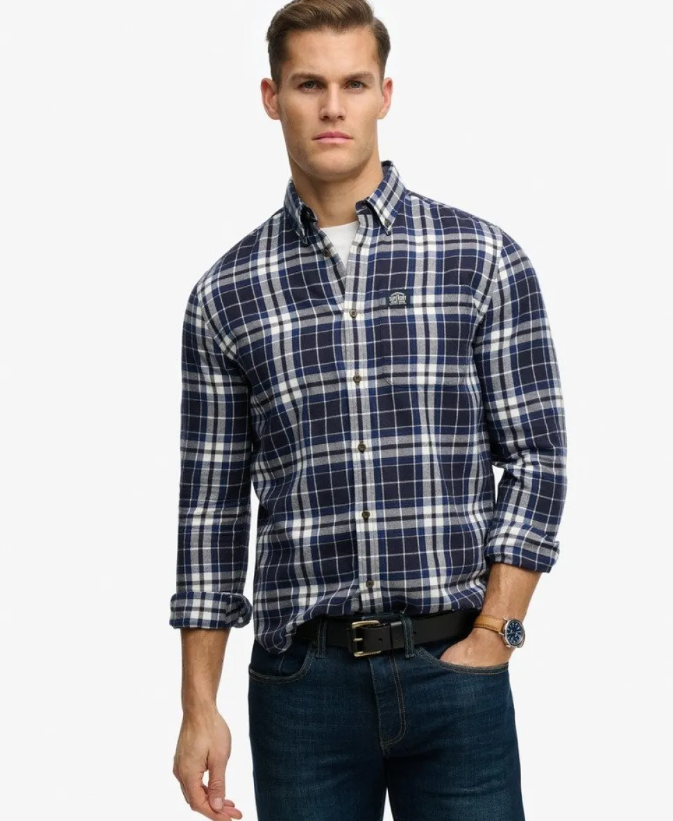 Long Sleeve Cotton Lumberjack Shirt