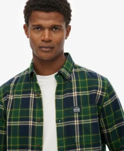 Long Sleeve Cotton Lumberjack Shirt