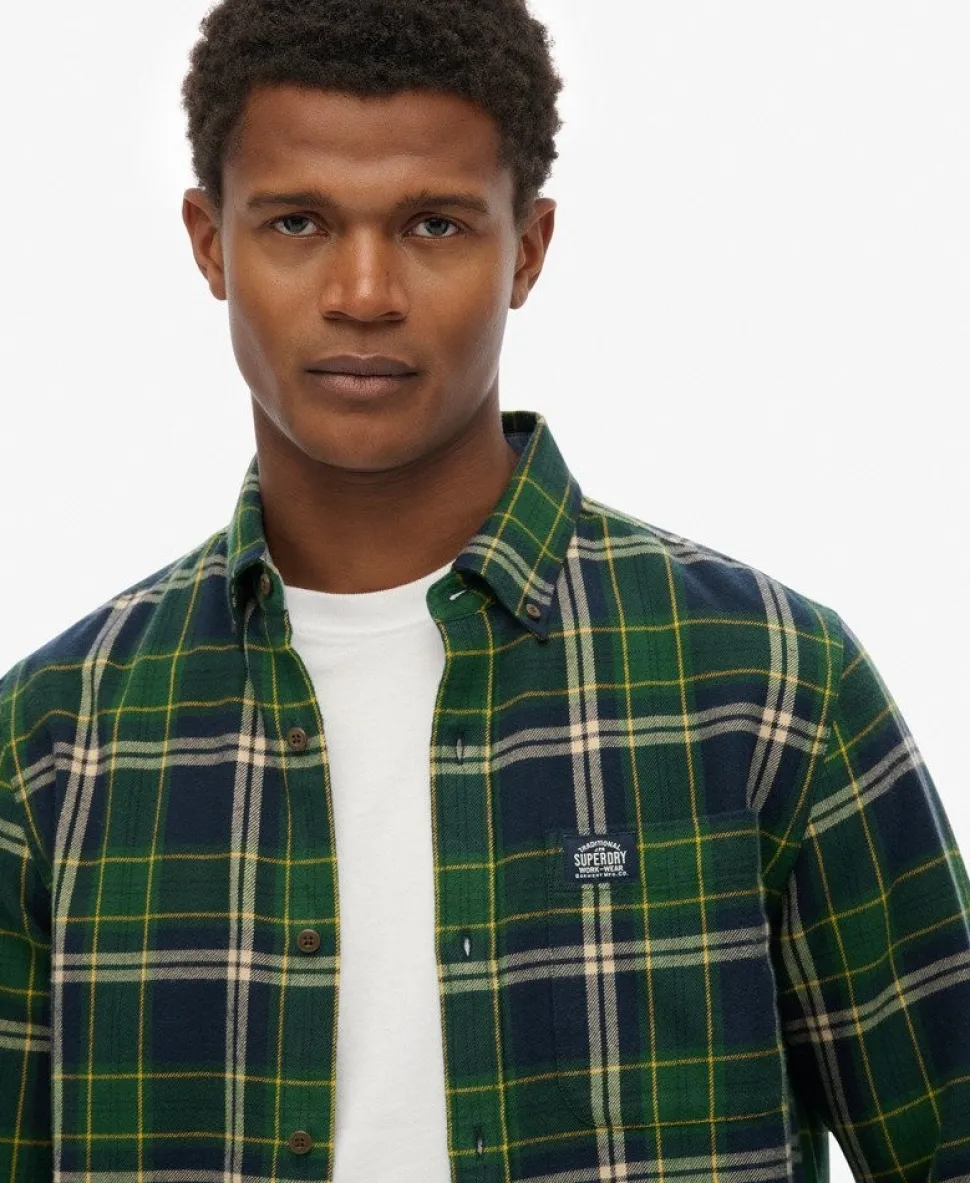 Long Sleeve Cotton Lumberjack Shirt