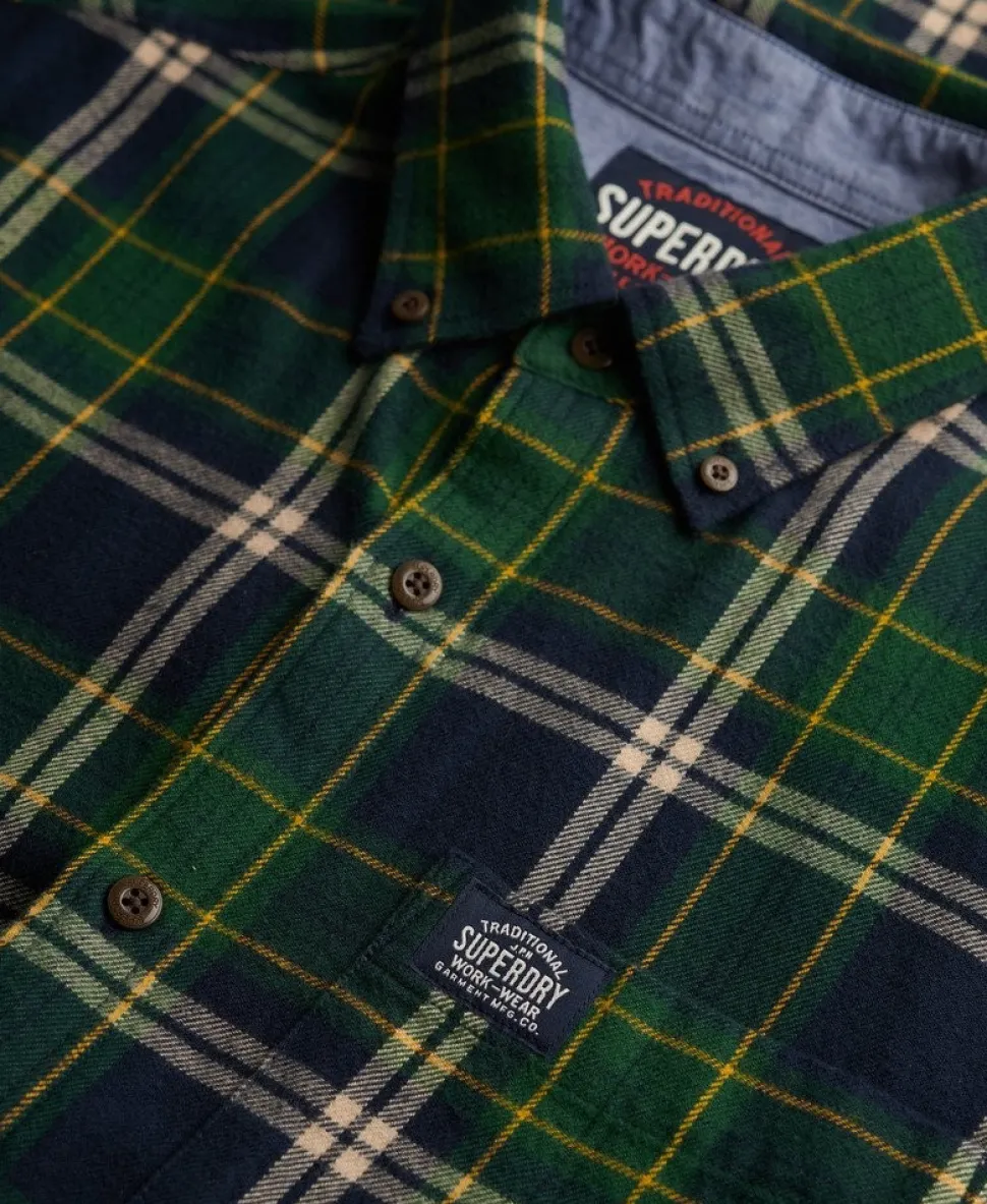 Long Sleeve Cotton Lumberjack Shirt