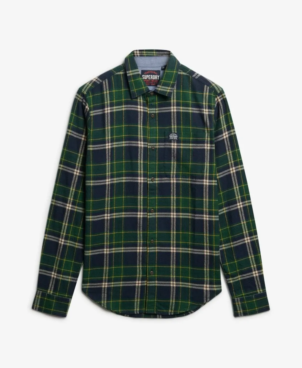 Long Sleeve Cotton Lumberjack Shirt