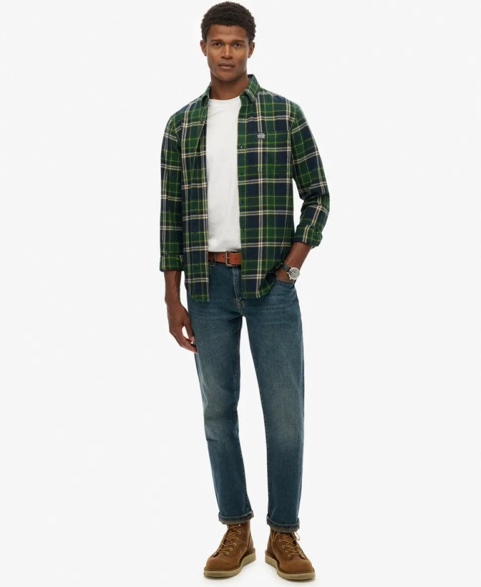 Long Sleeve Cotton Lumberjack Shirt