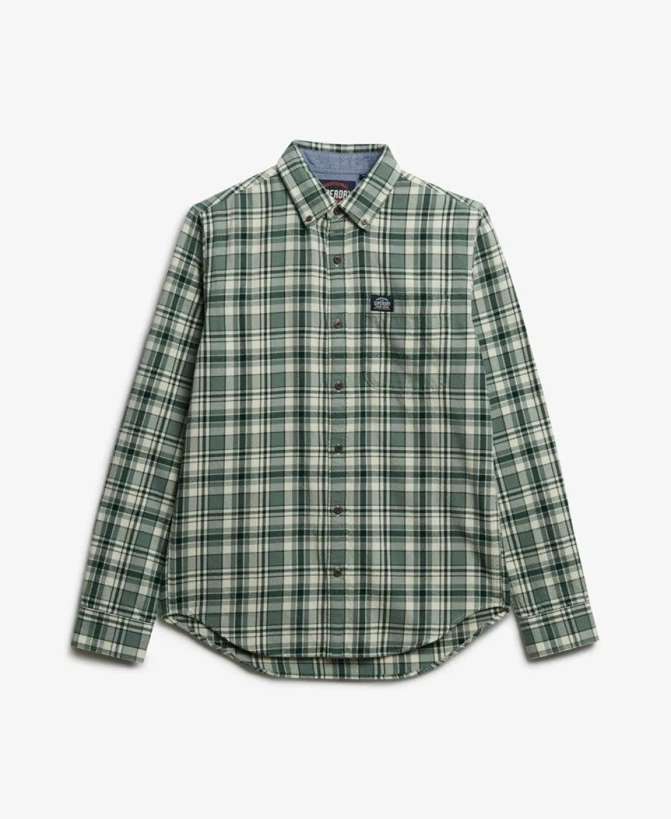 Long Sleeve Cotton Lumberjack Shirt