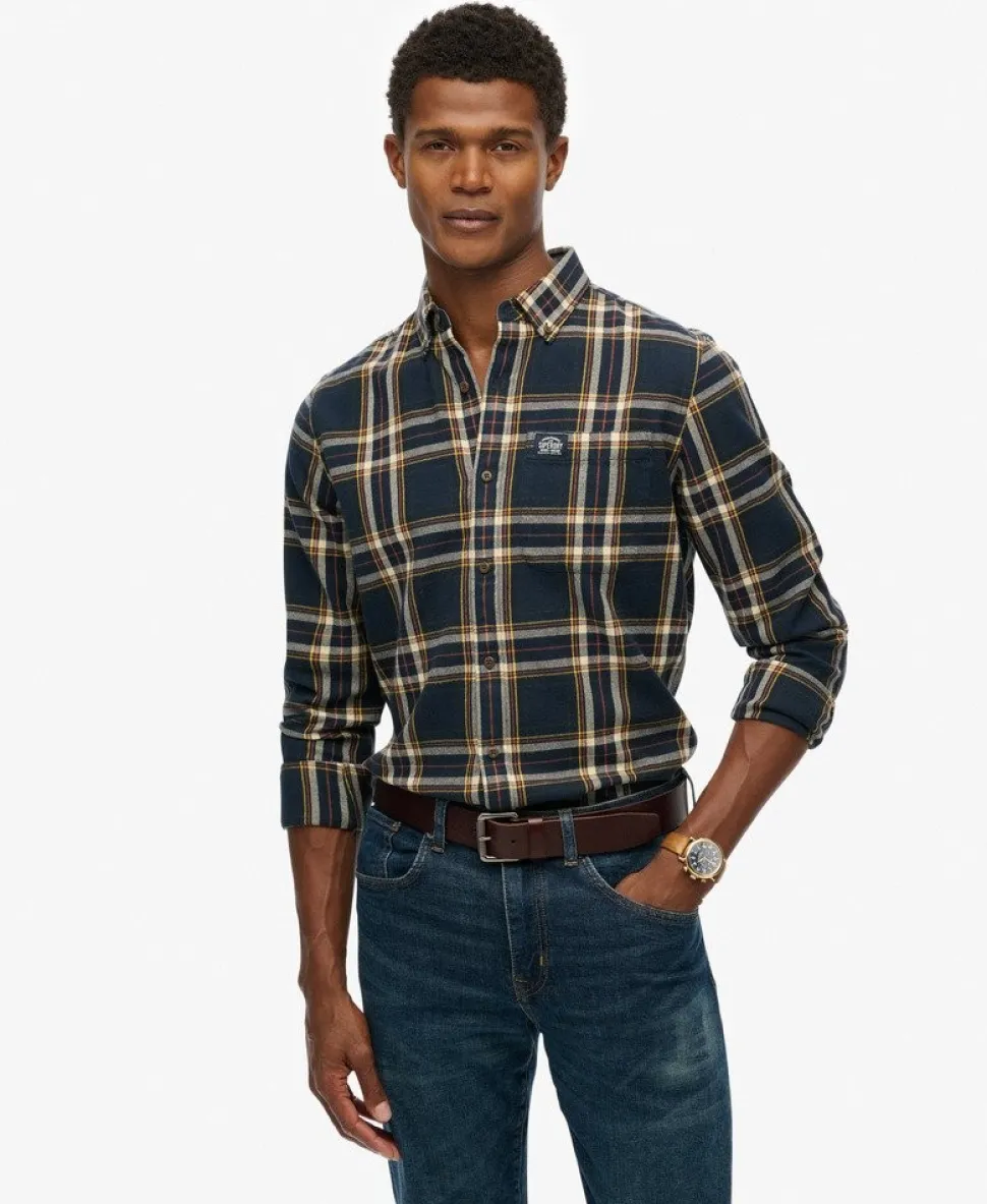 Long Sleeve Cotton Lumberjack Shirt