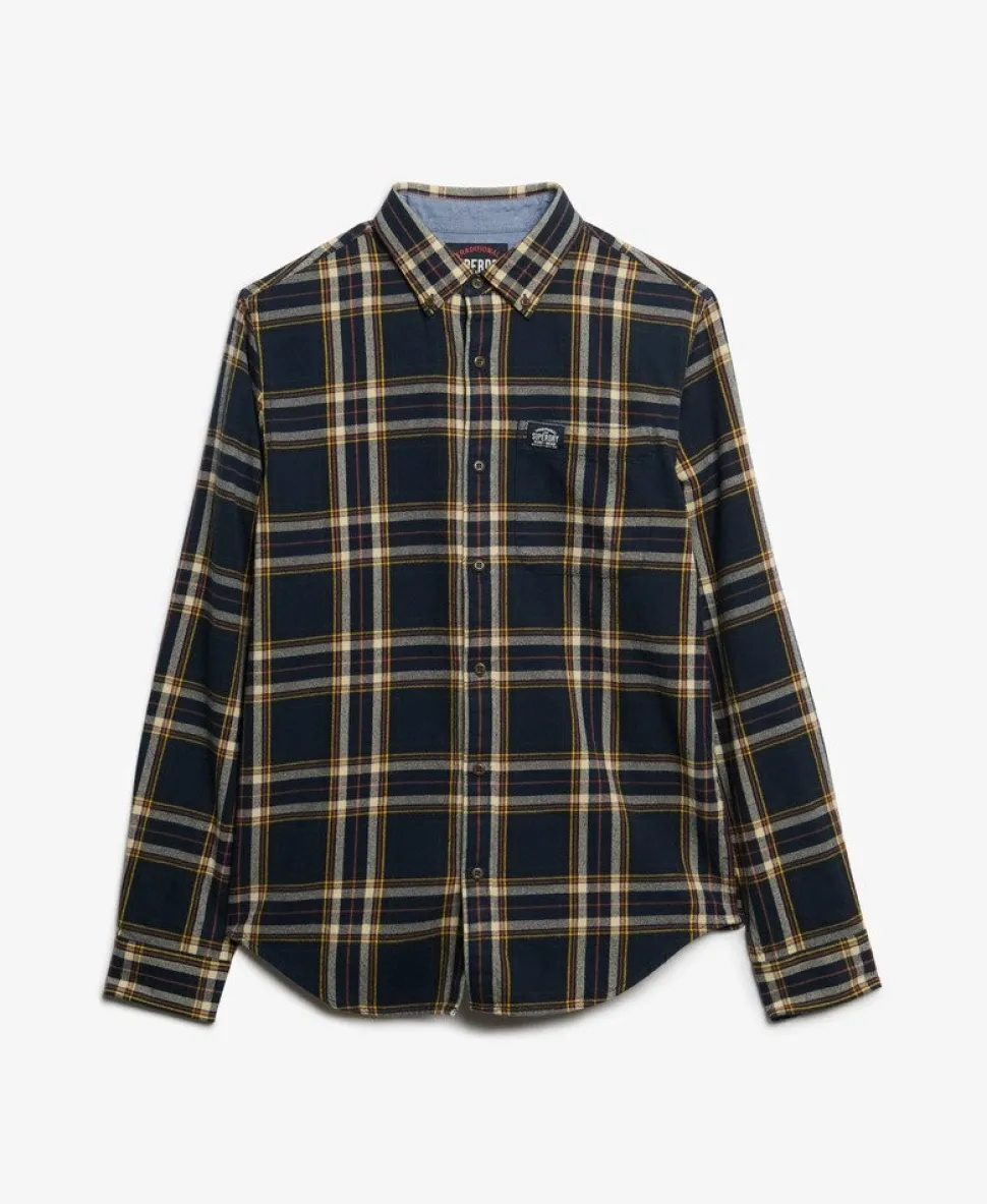 Long Sleeve Cotton Lumberjack Shirt